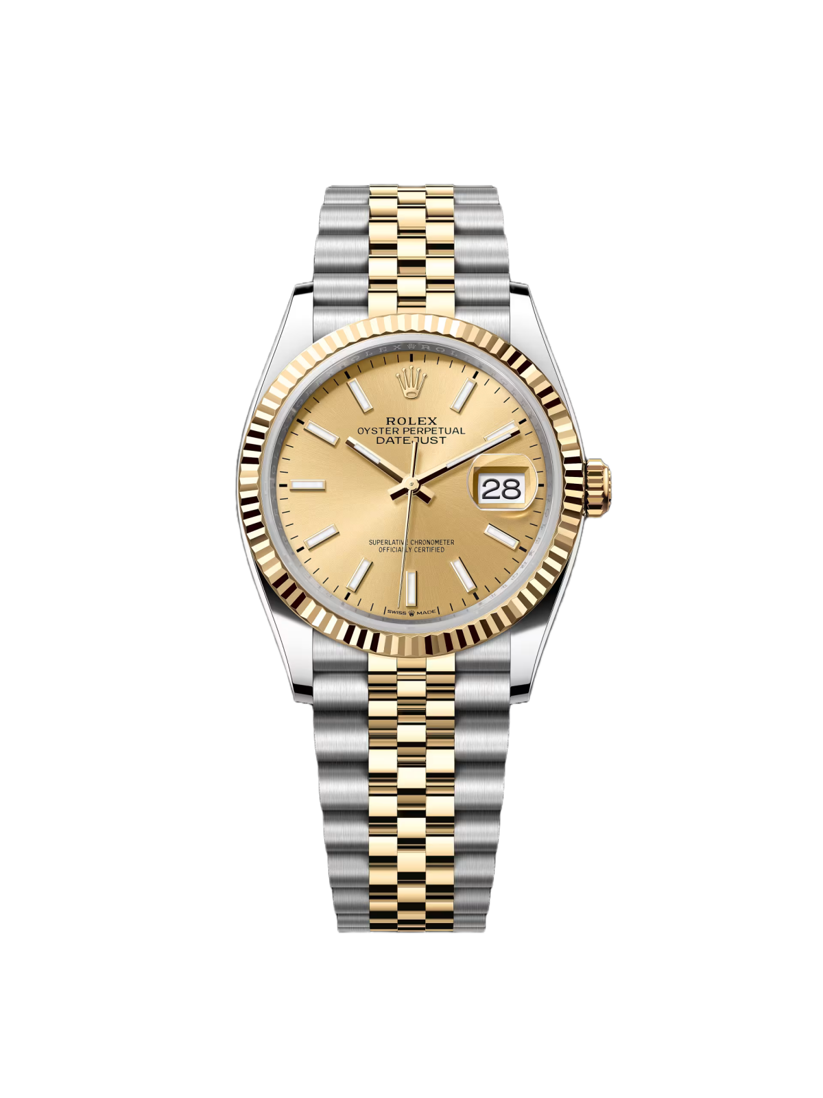 [2026 Mirror Grade]RLX  Datejust 36mm 126233-0015 Champagne 36mm Dial Jubilee Bracelet Watch