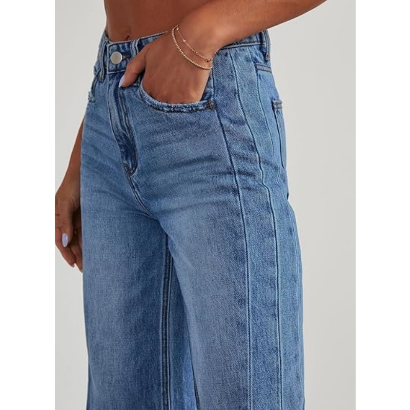 CHICDENLY Women's Wide Leg Jeans