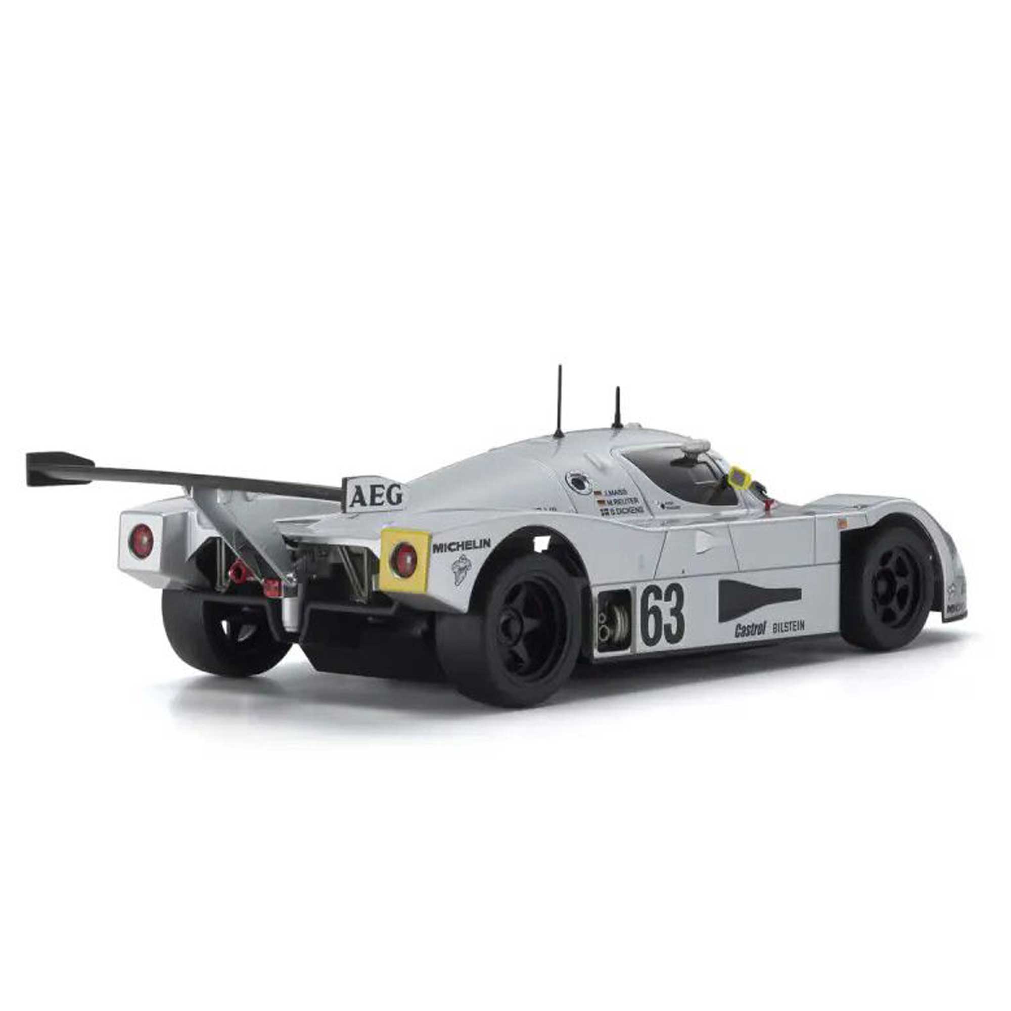1/28 1988 Sauber-Mercedes Gruppe-C-Rennsportwagen C9 MINI-Z RWD RTR, Silver
