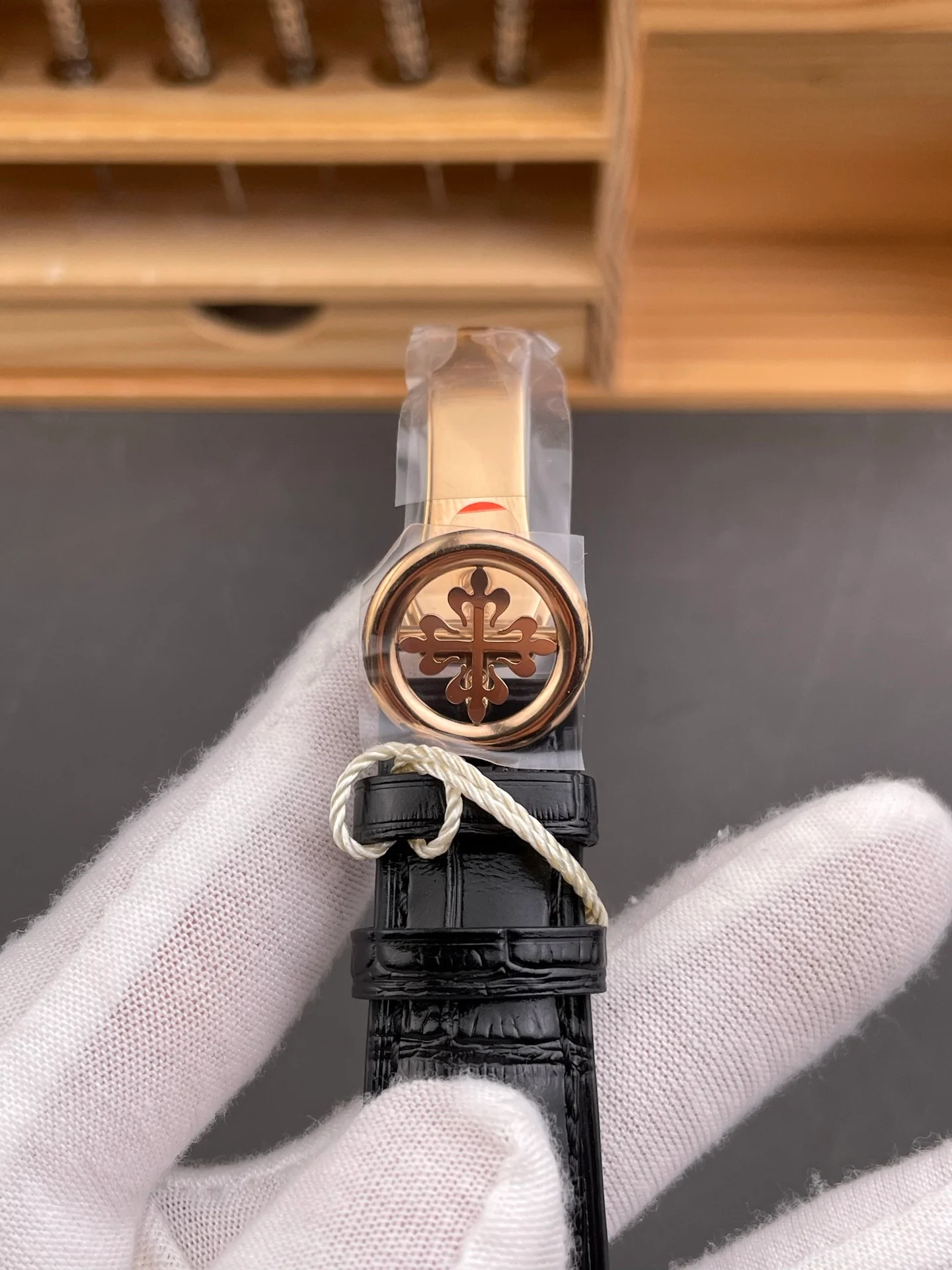 Patek Celestial 6102R Rose Gold Black Dial