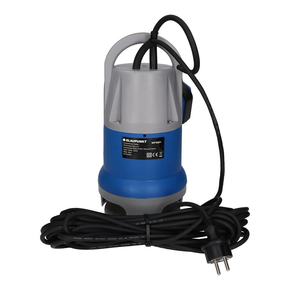 BLAUPUNKT Pompa do wody Blaupunkt WP4001, IPX8, maks. zanurzenie 7 m
