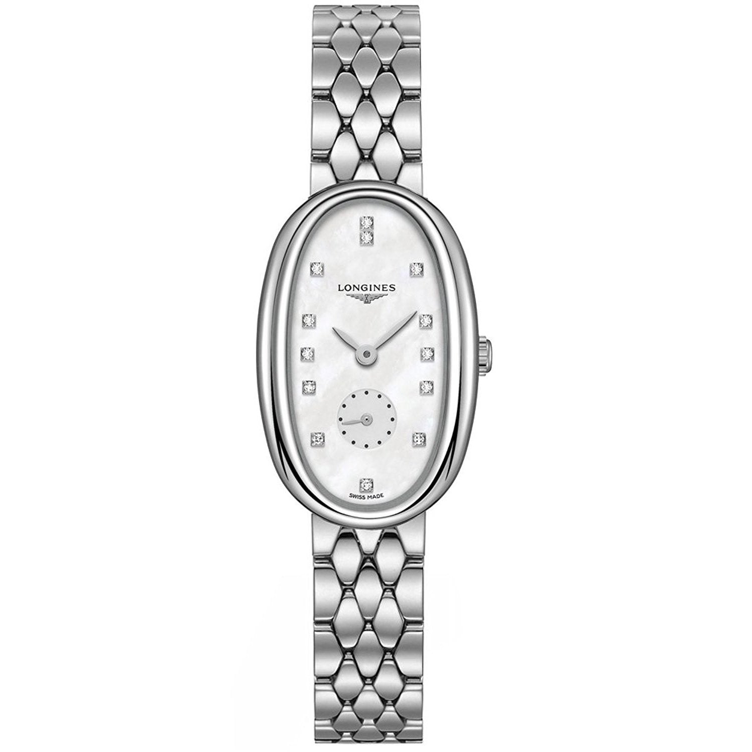 [2026 Mirror Grade]Longines Women's L23064876 Symphonette Diamond Stainless Steel Watch