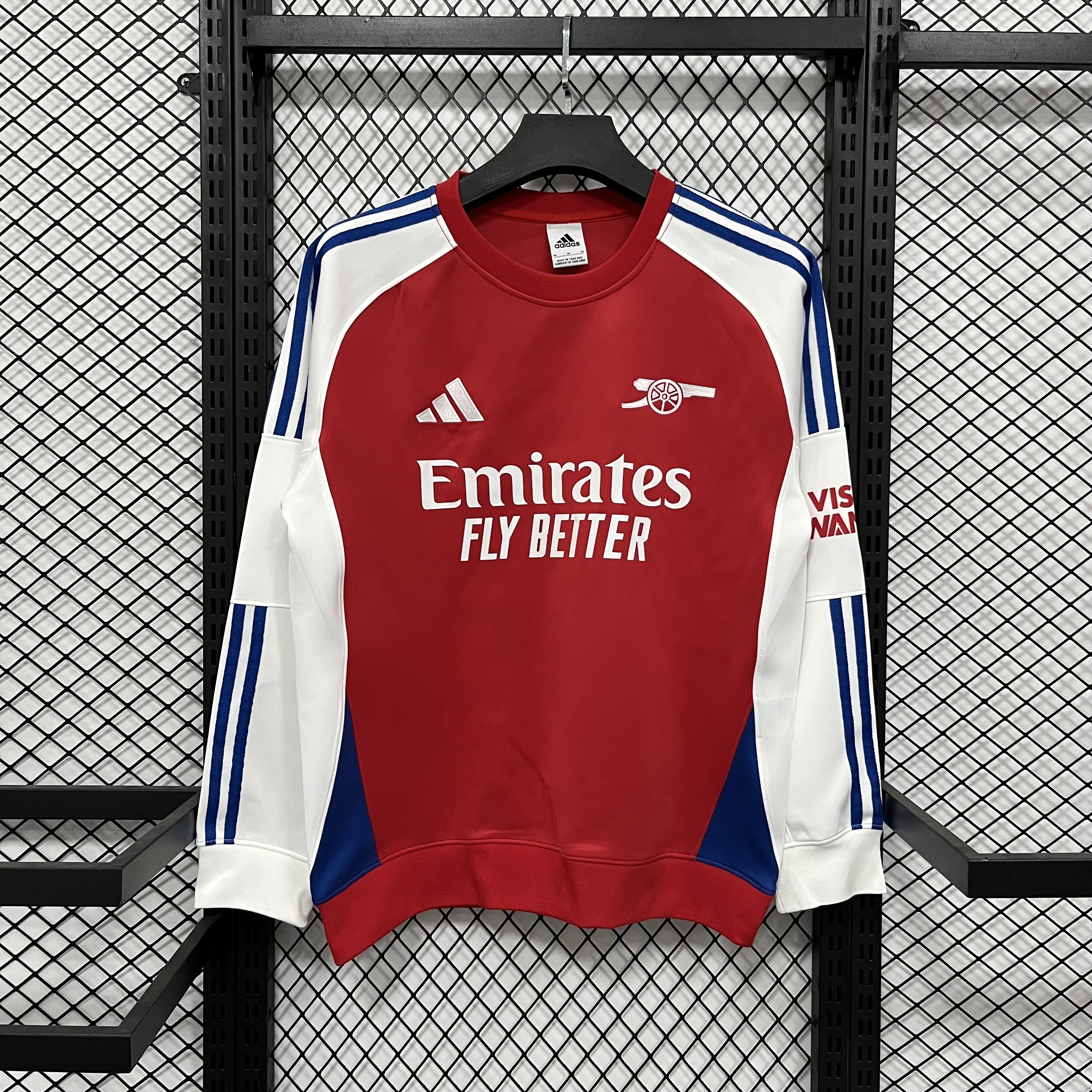 Arsenal Training Kit Casual Sweatshirt Red 2025/26
