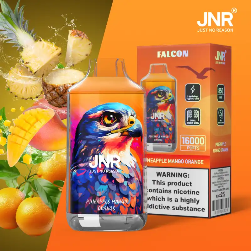 JNR - Falcon - 16K Puffs - Disposable Vape - Pineapple Mango Orange