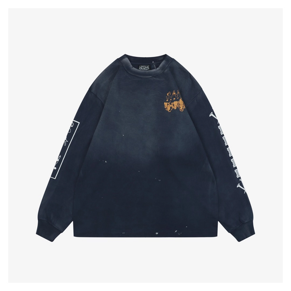 Saint Michael Wolf & Nails Graphic Shirt