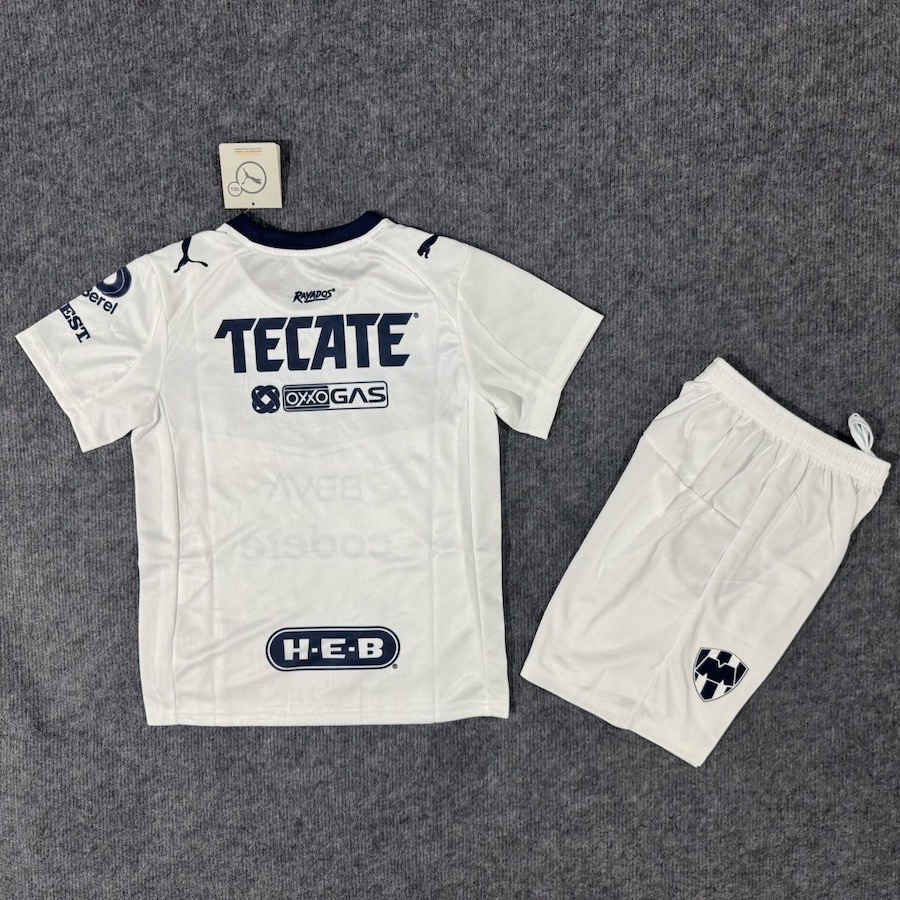 2025-26 Monterrey Kid Football Kit Away Jersey
