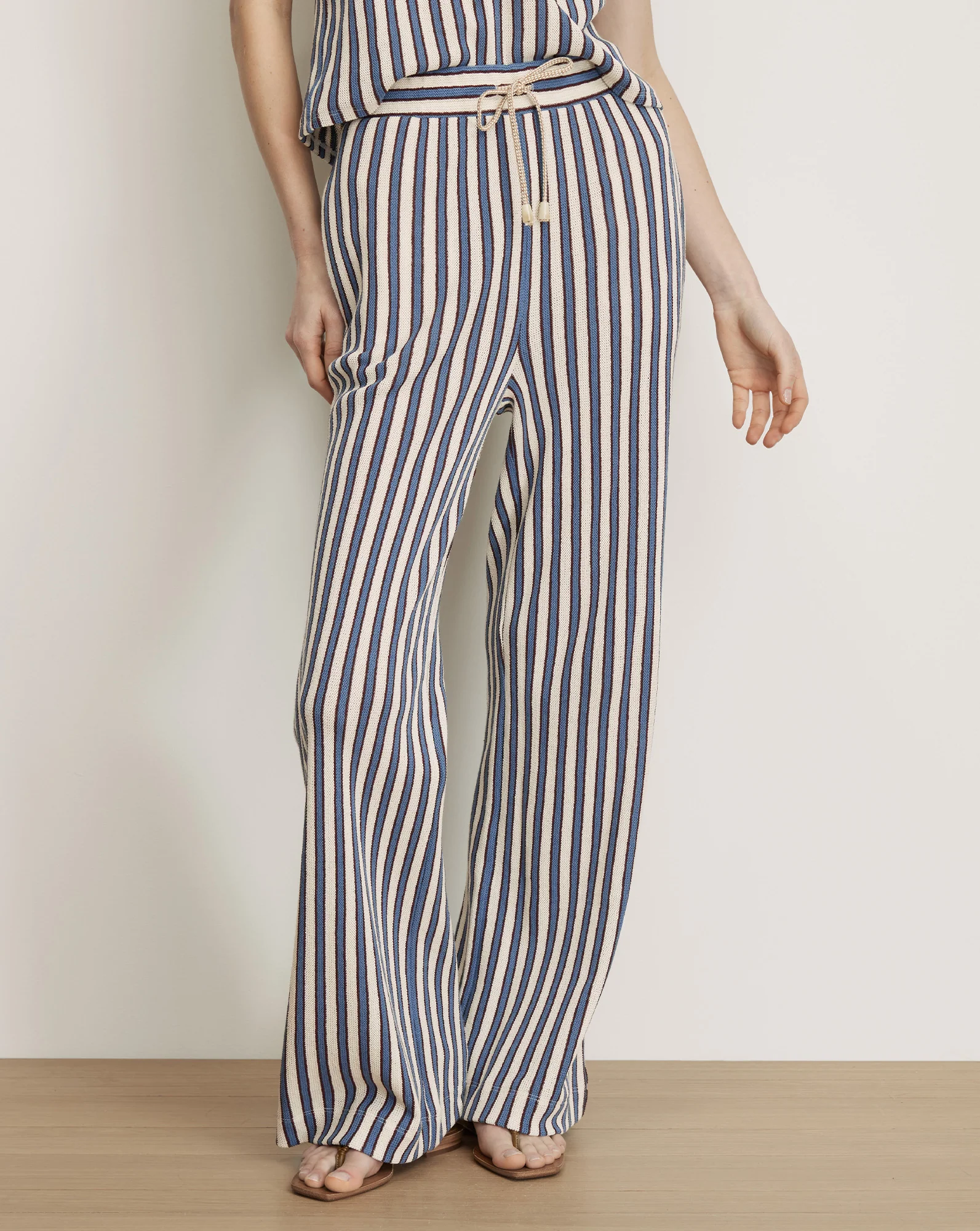 Zosia Crochet Wide-Leg Pant
