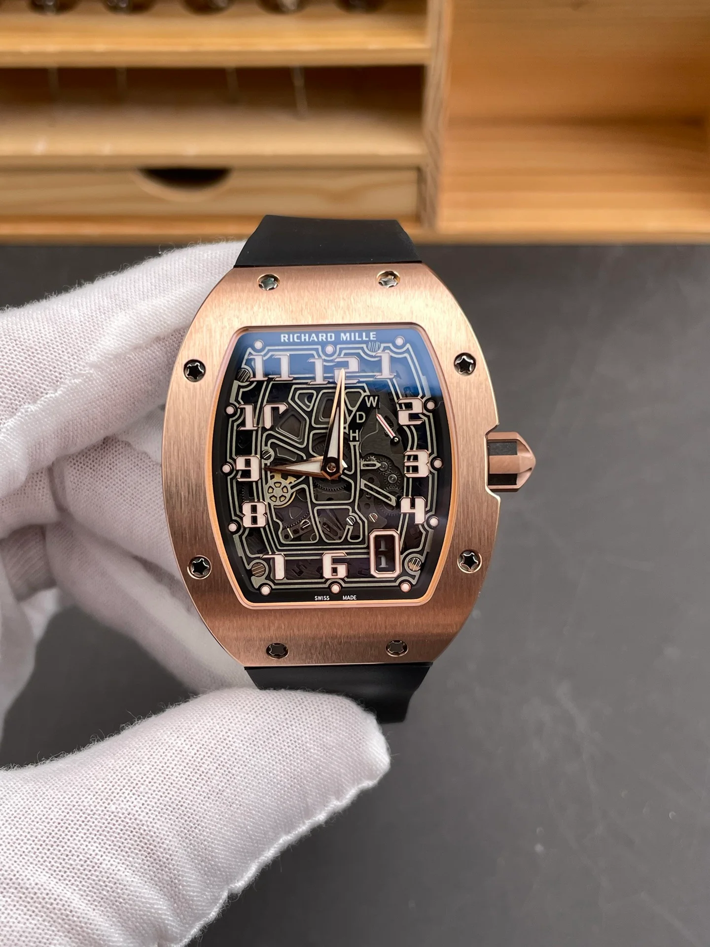 RM67-01 Rose Gold Case