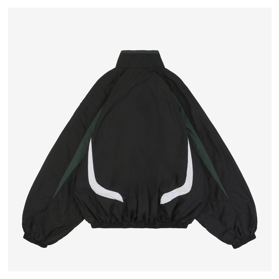 Blcg Black Green White Paneled Jacket