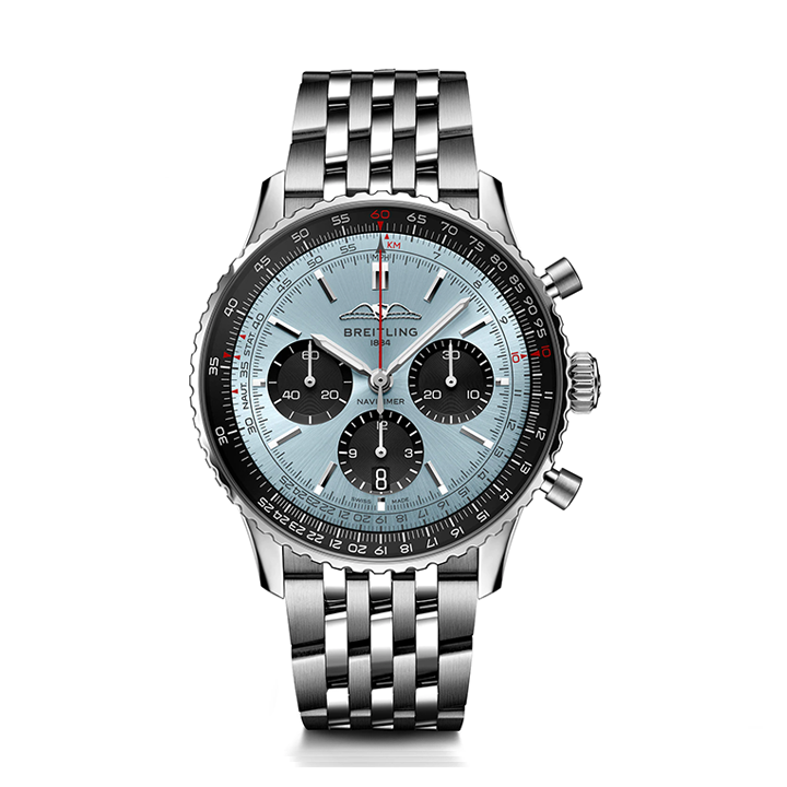 [2026 Mirror Grade]Breitling AB0138241C1A1 Navitimer B01 Blue Dial