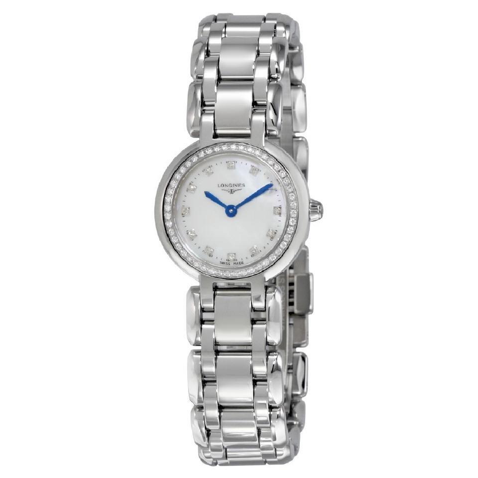 [2026 Mirror Grade]Longines Women's L81090876 PrimaLuna Diamond Stainless Steel Watch