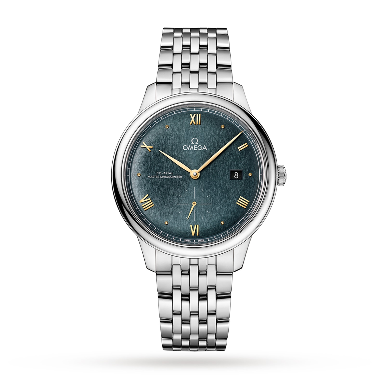 [2026 Mirror Grade]Omega De Ville Prestige Co-Axial Master Chronometer Small Seconds 41mm Mens Watch Green-P17332119