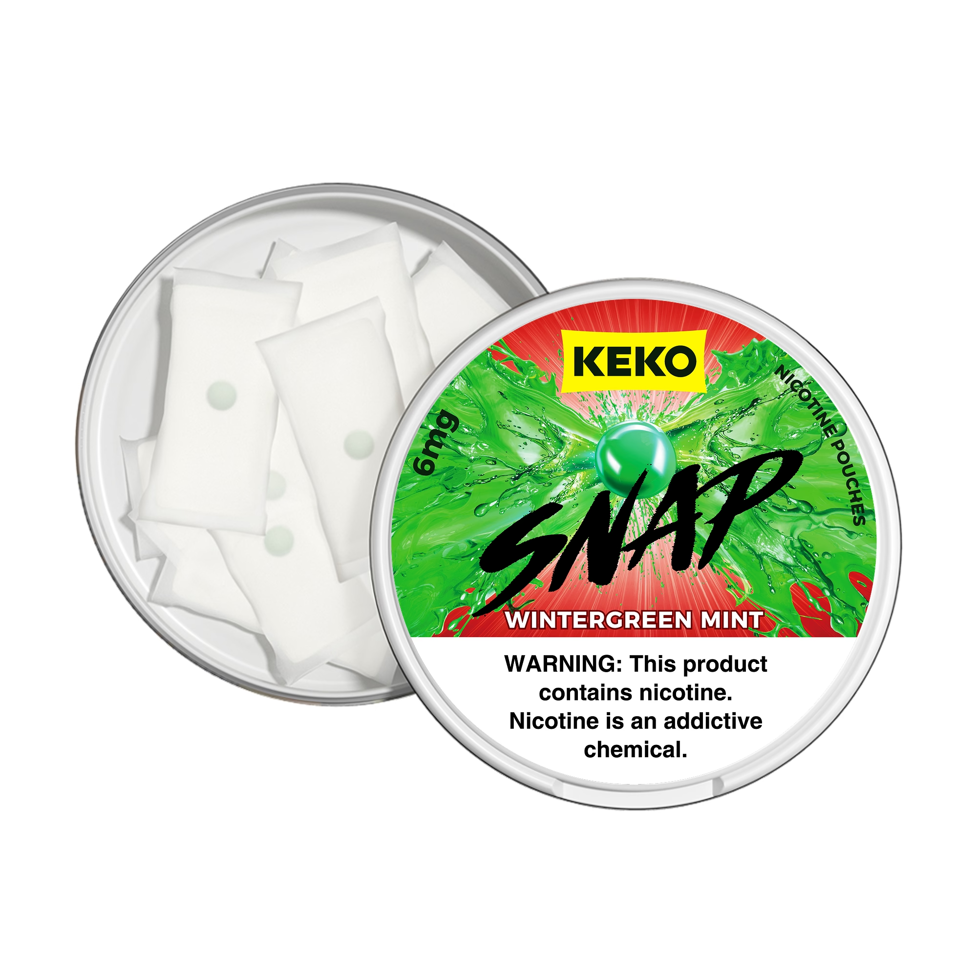 KEKO WINTERGREEN MINT 3mg/6mg