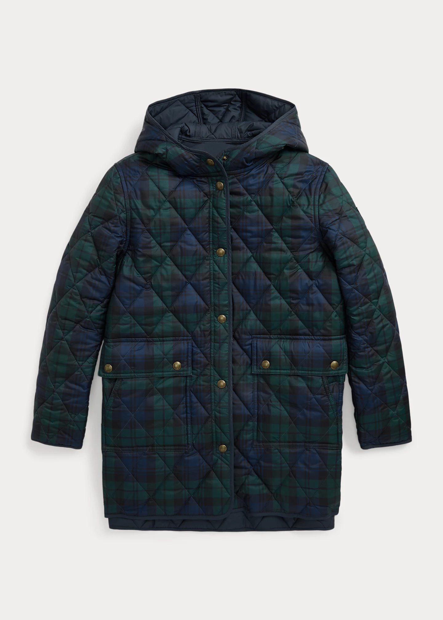 Water-Repellent Reversible Jacket