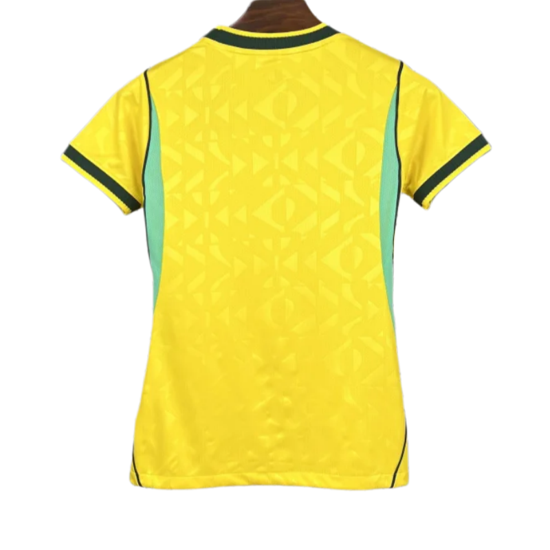 World Cup 2026 Brazil Home Women's Jersey Short Sleeve - Fan Version
