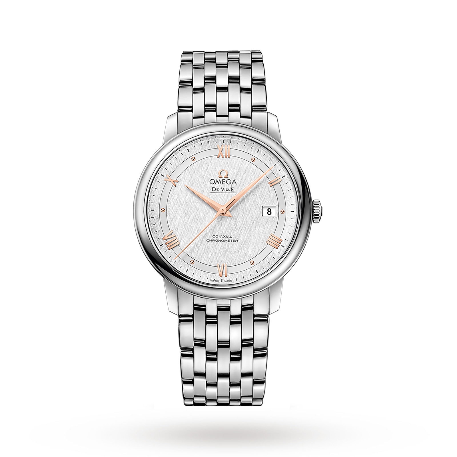 [2026 Mirror Grade]Omega De Ville Prestige Mens 39mm Automatic Co-Axial Date Mens Watch-P17331323