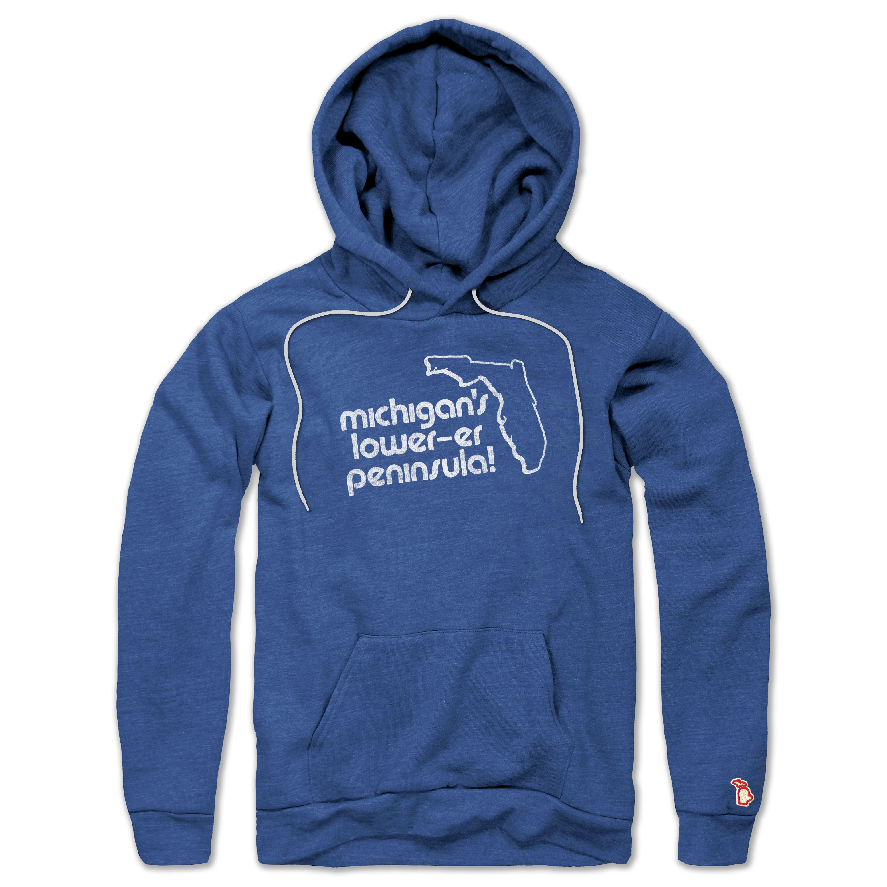 MICHIGAN'S LOWER'ER PENINSULA ALL SEASON HOODIE (UNISEX)