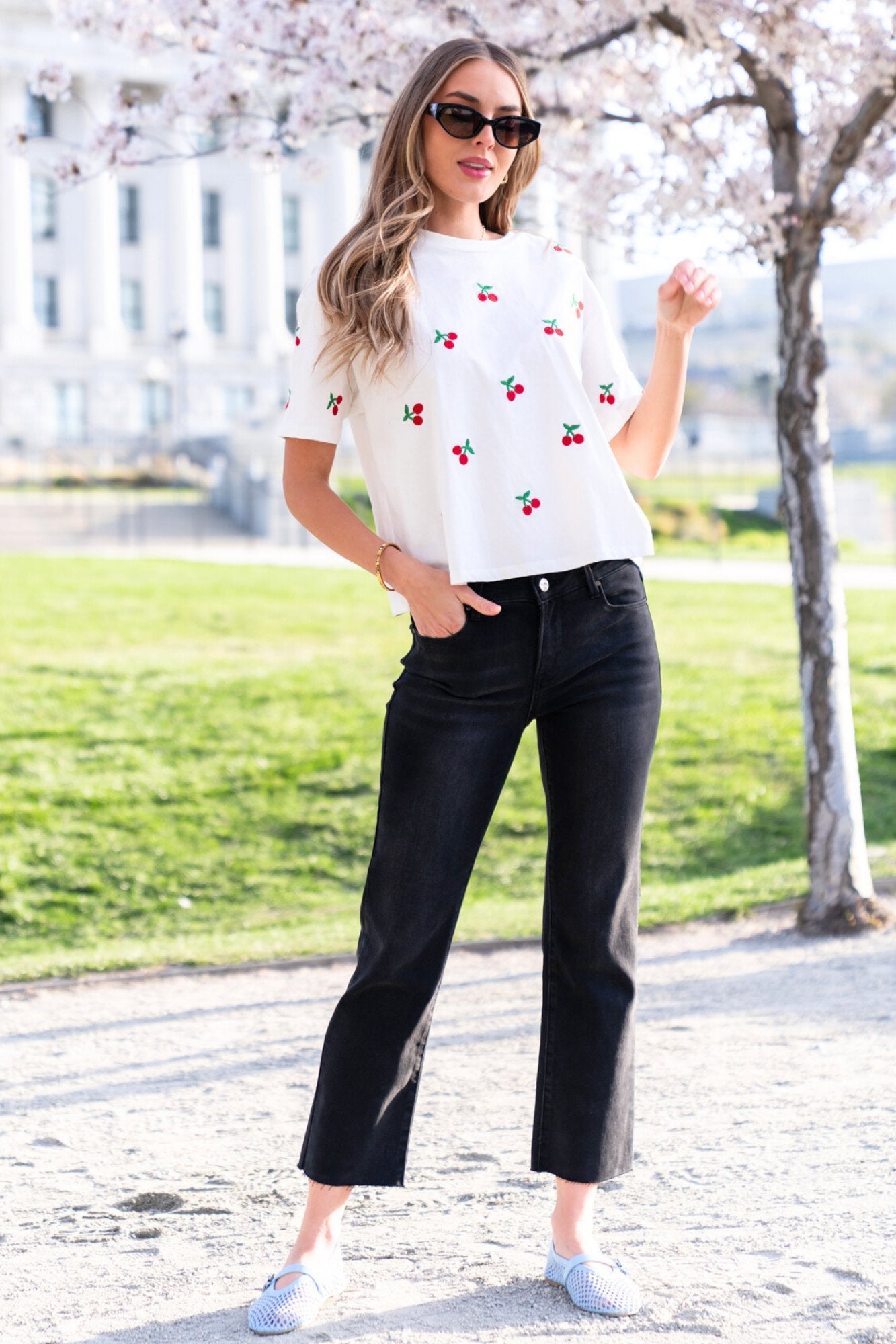 ‌Cherry Box Lounge Tee