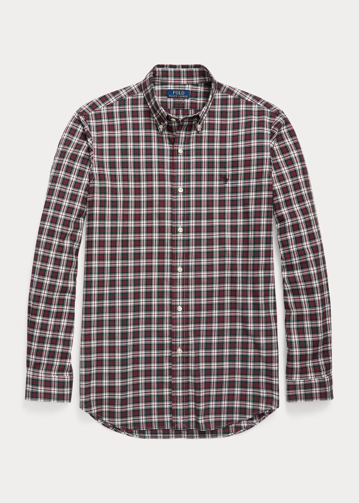 Classic Fit Plaid Twill Shirt