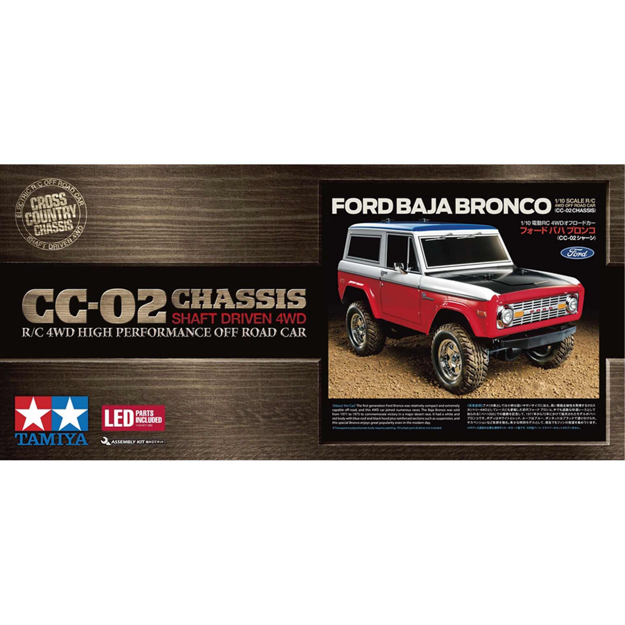 1/10 R/C Ford Baja Bronco (CC-02)