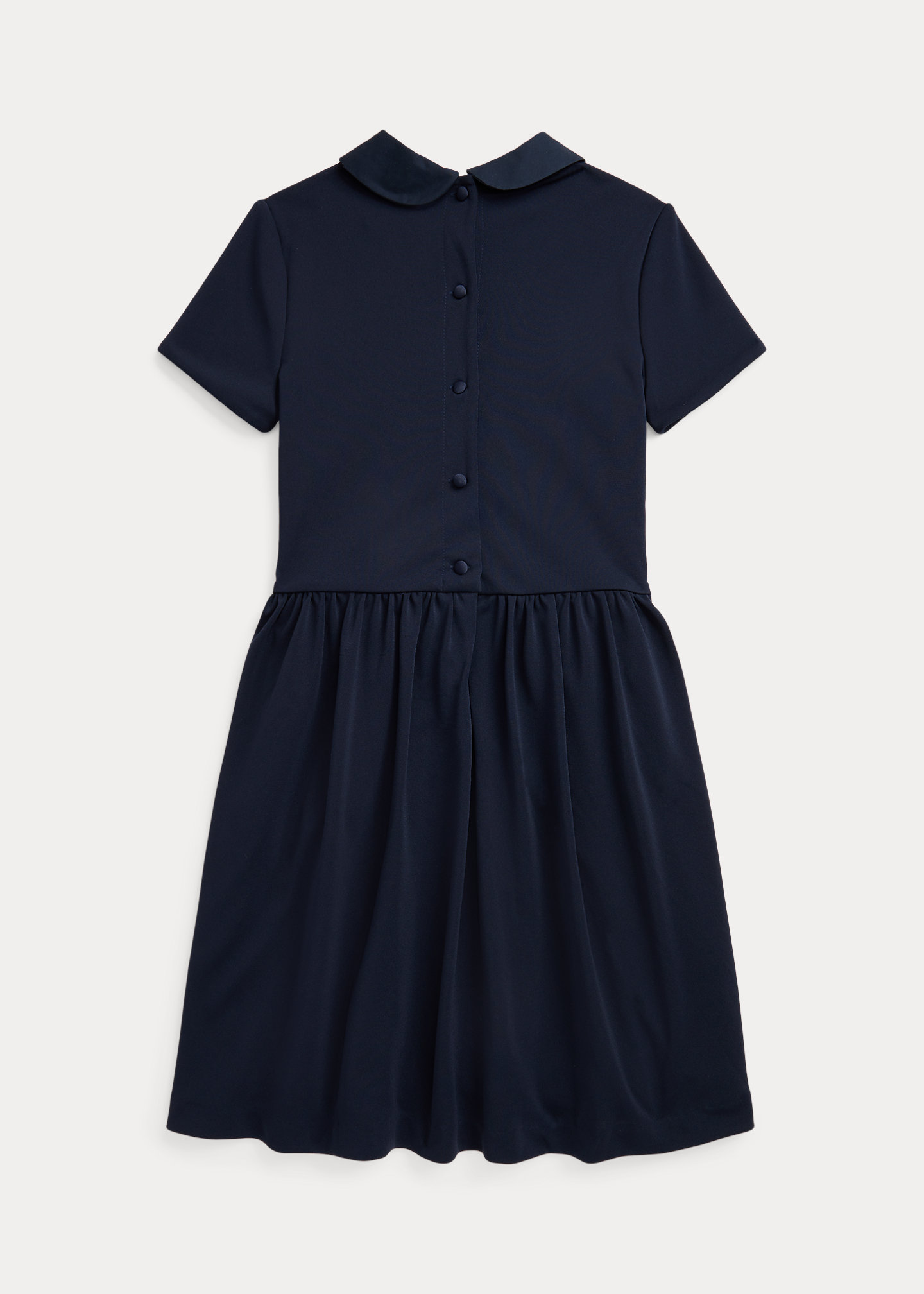 Collared Crepe Dress