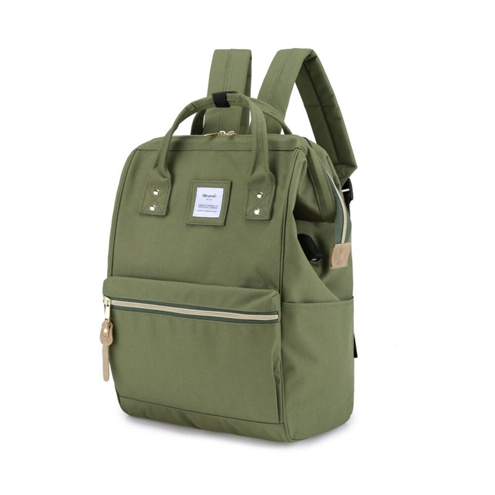 HIMAWARIPlecak miejski Himawari, 19 l, z USB, zielony