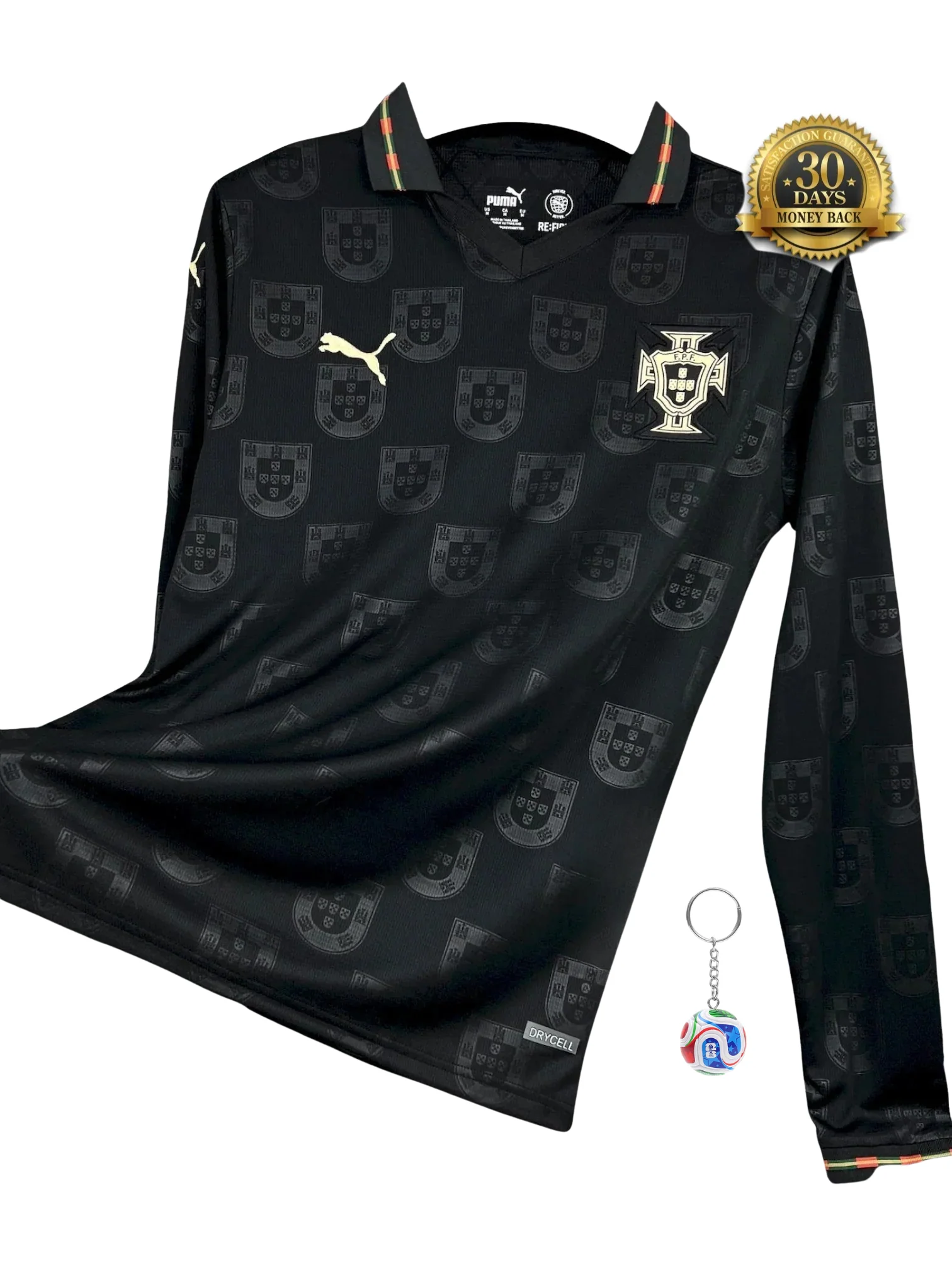 Portugal World Cup Special Edition Eusébio Jersey 2026 - Long Sleeve