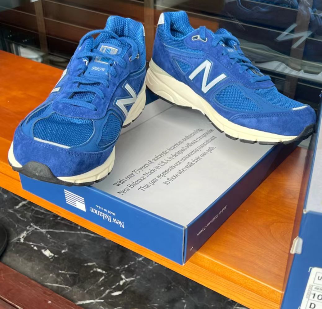 New Balance 990v4 Made in USA Blue