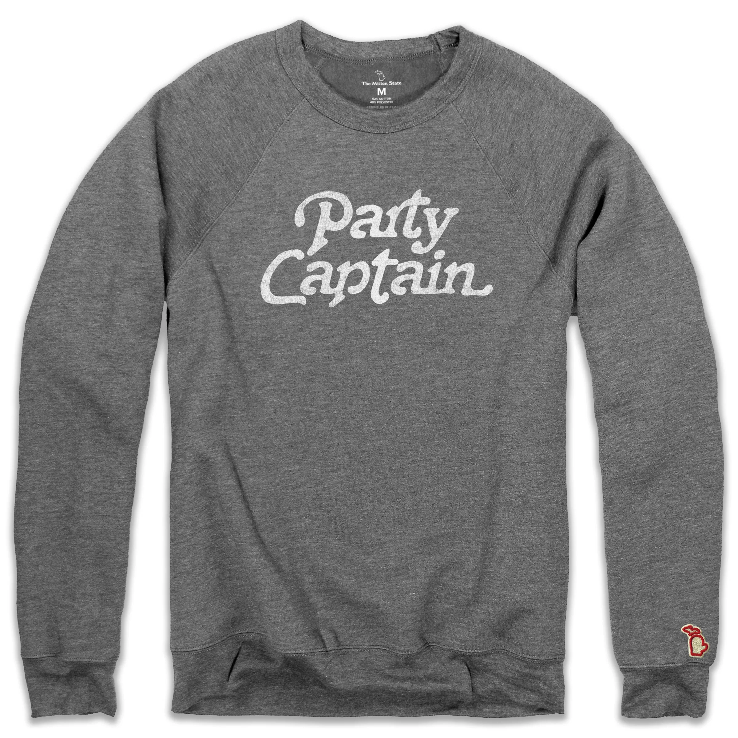 PARTY CAPTAIN FLEECE SWEATSHIRT (UNISEX)