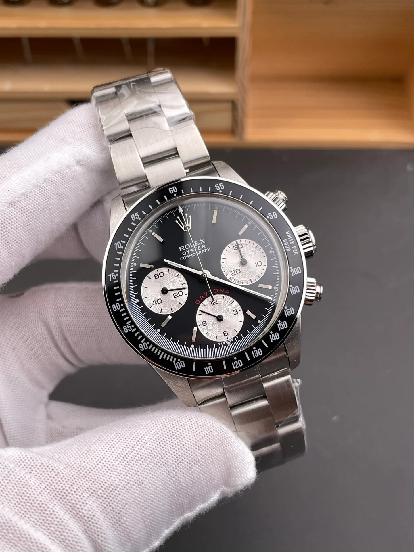 Vintage Daytona Tiffany Signed Dial