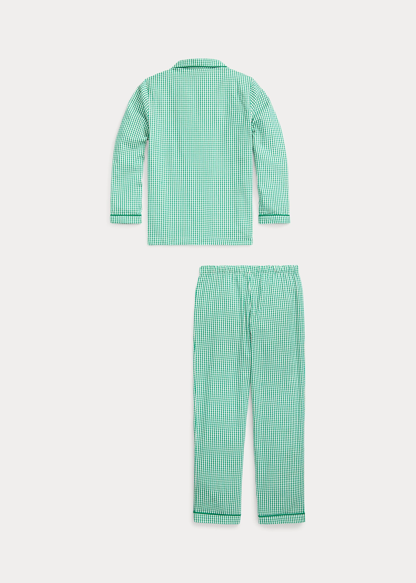 Gingham Woven Sleep Set
