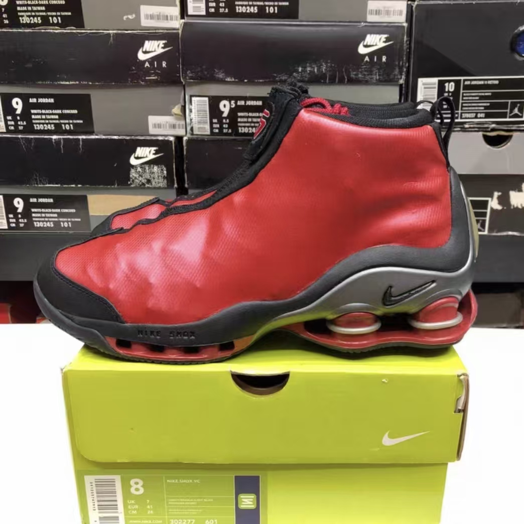 Nike Shox VC 1 Varsity Red Black
