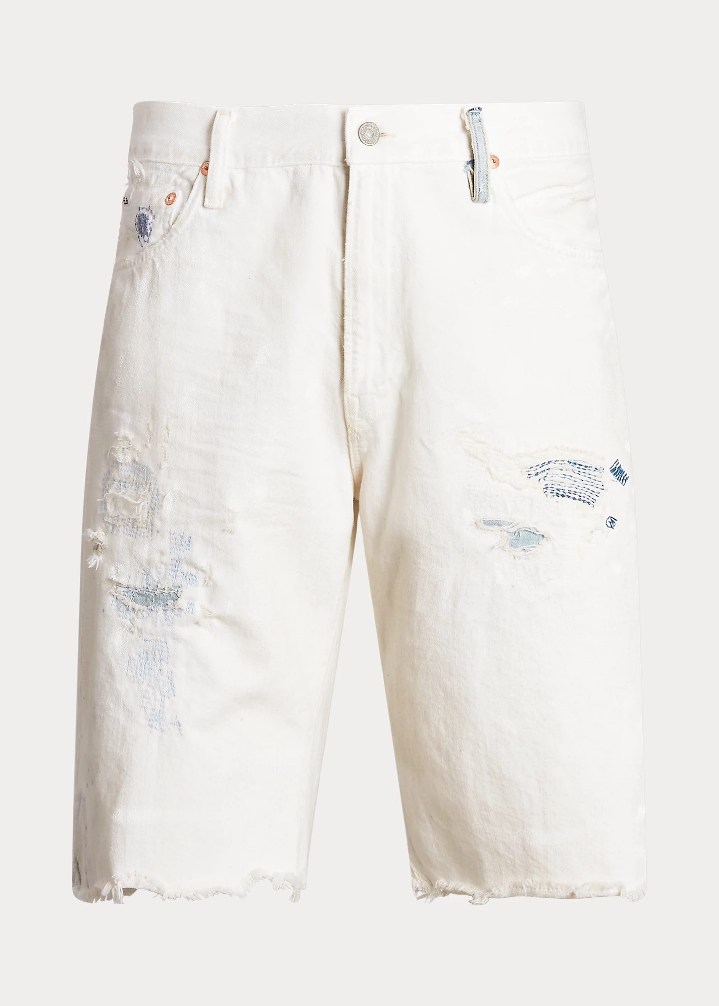 Hampton Distressed Cutoff Denim Short