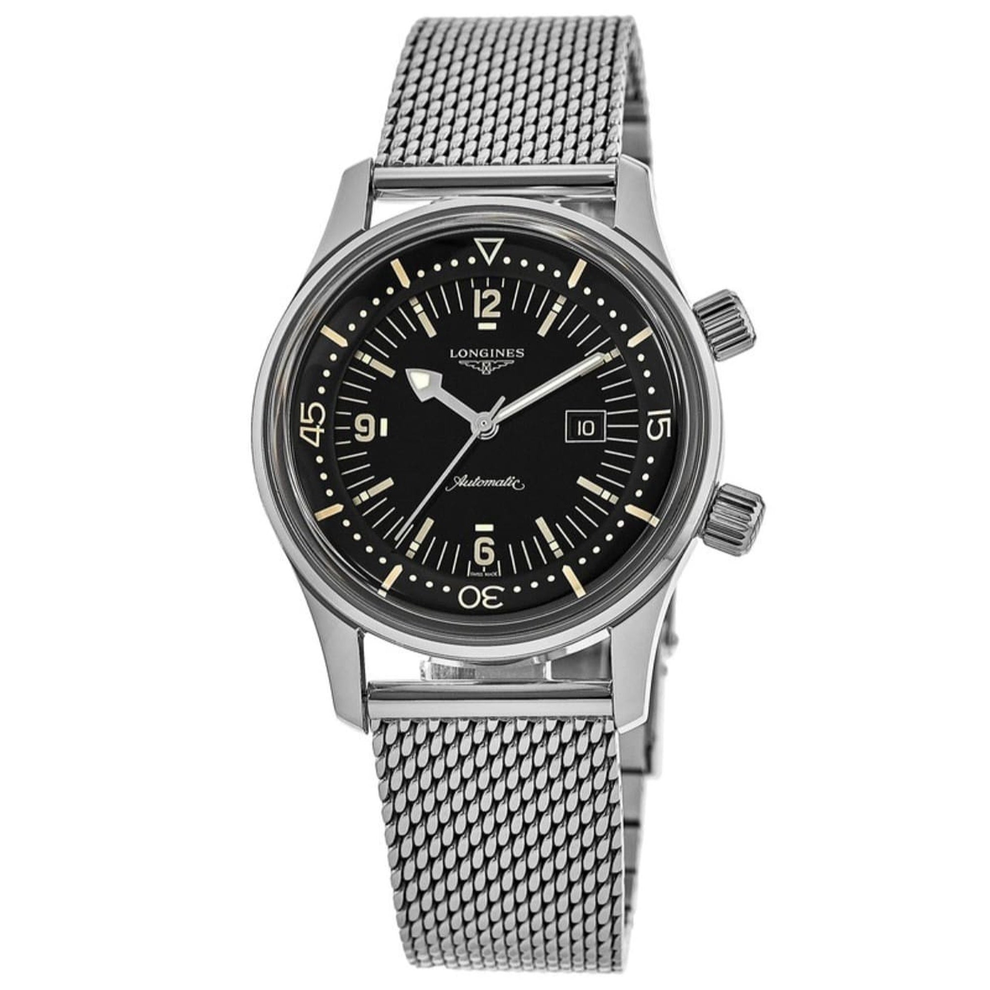 [2026 Mirror Grade]Longines Women's L3.374.4.50.6 Legend Diver Stainless Steel Watch