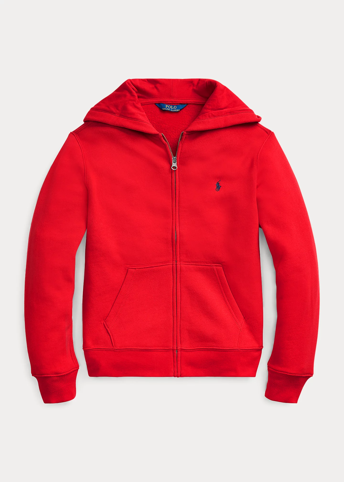 Cotton-Blend-Fleece Hoodie