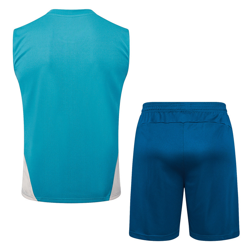 Marseille Sleeveless Training Kit Green 2025/26