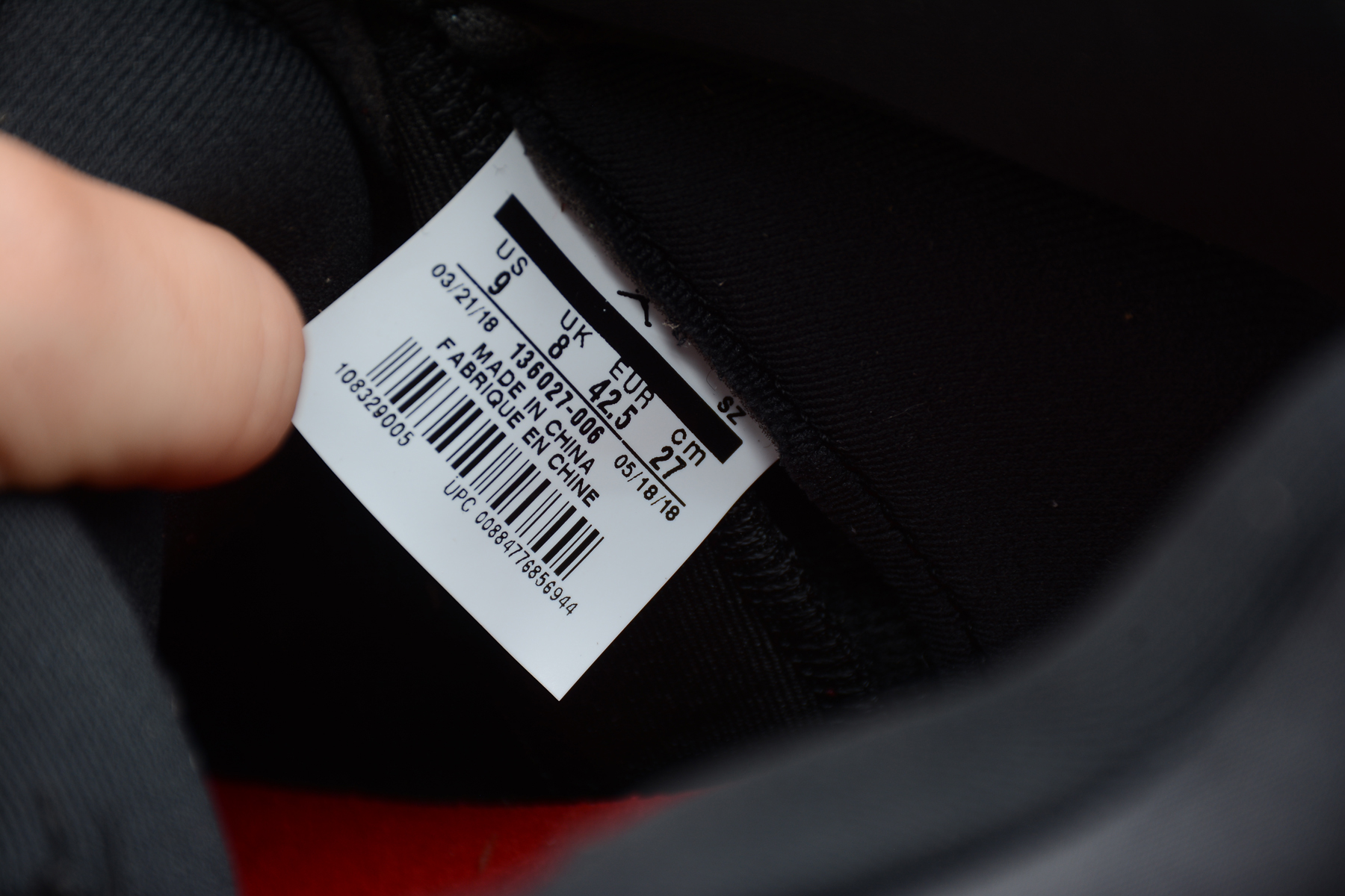 Air Jordan 5 Retro “Satin Bred” 136027-006