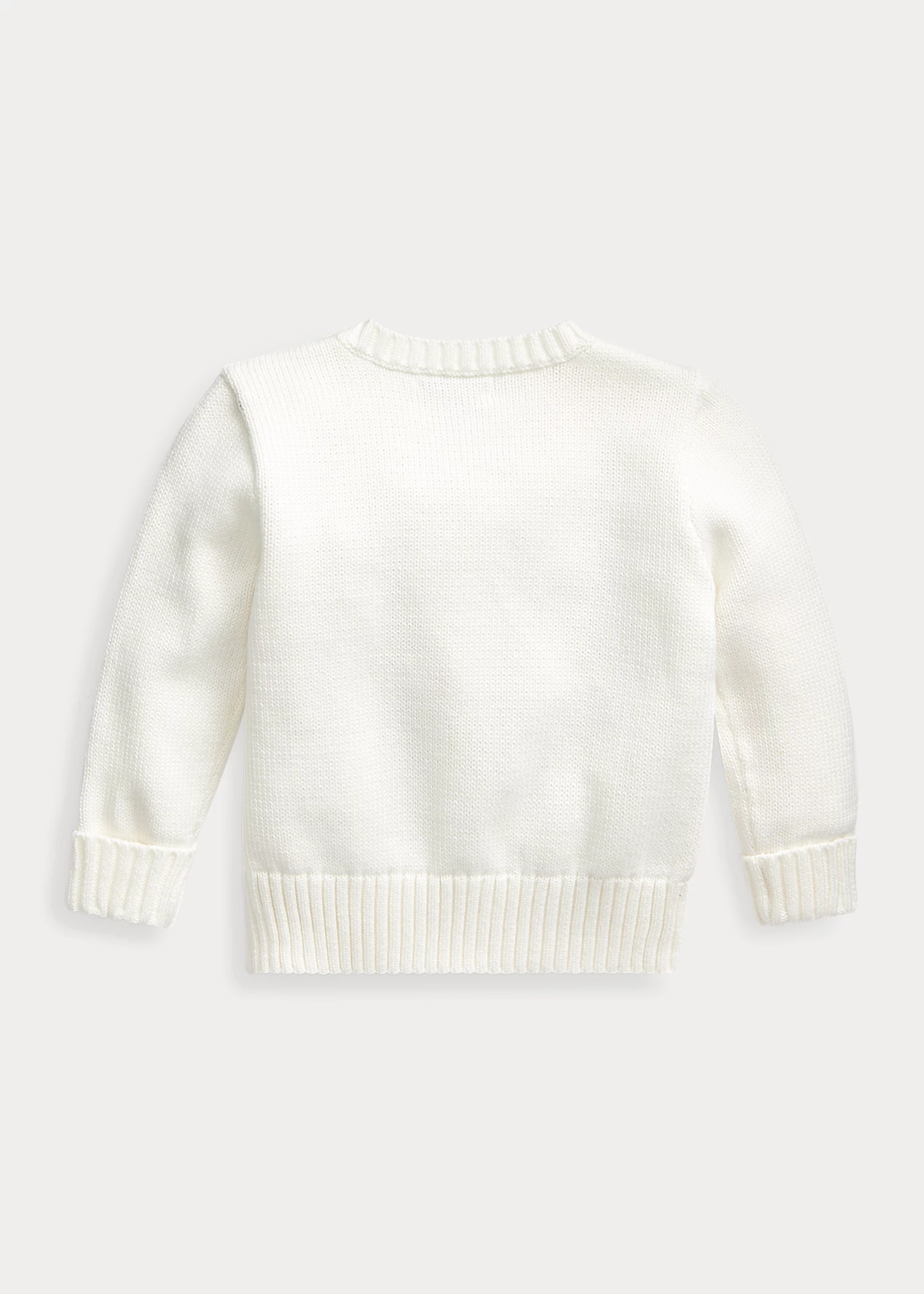 Sitting Bear Cotton Sweater