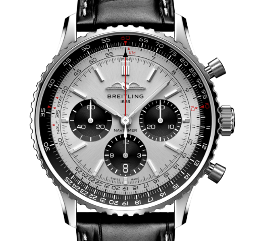 [2026 Mirror Grade]Breitling AB0138241G1P1 Navitimer B01 Silver Dial - Νew