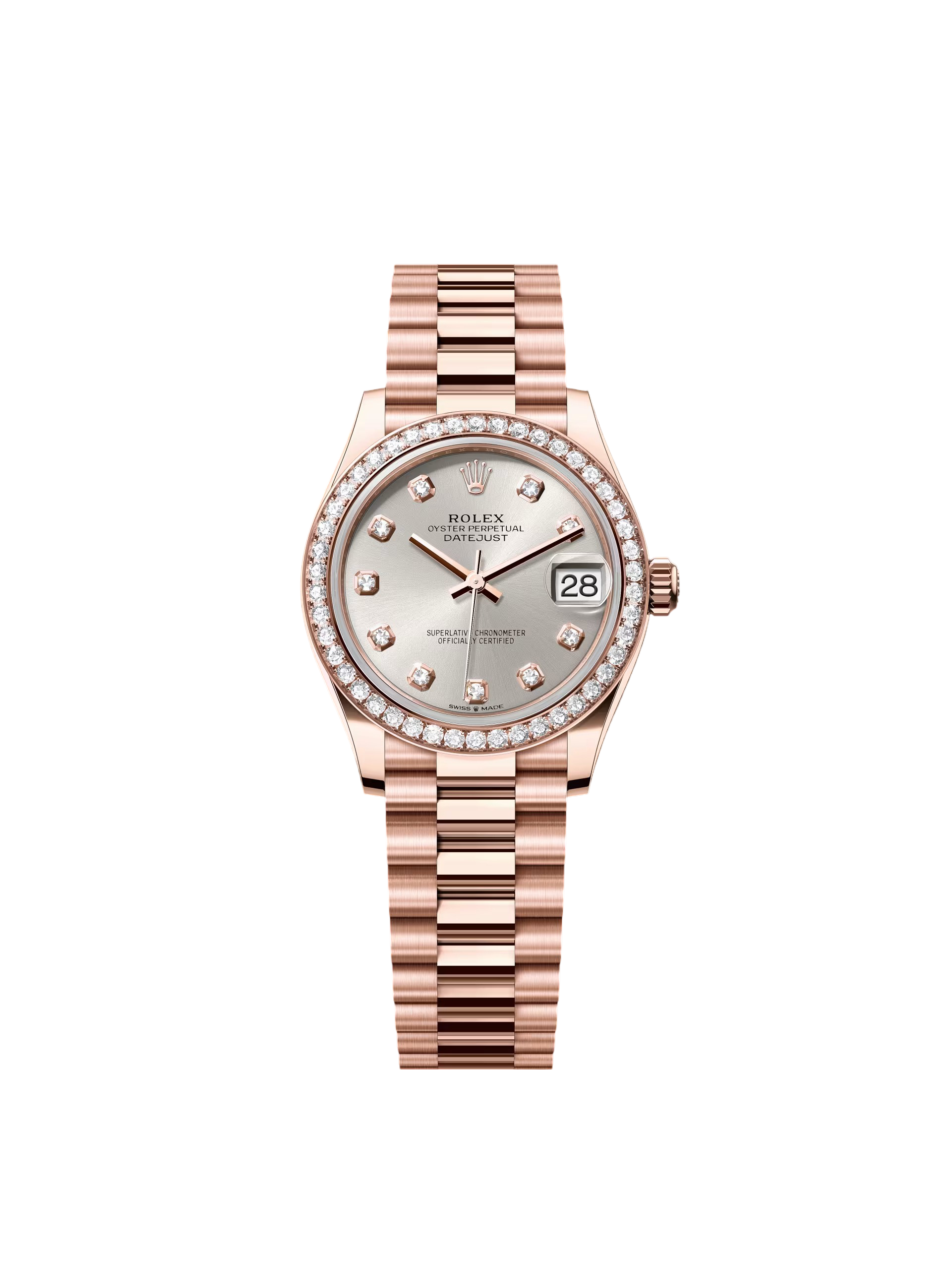 [2026 Mirror Grade]RLX Datejust m278285RBR-0030 Silver Dial 31mm