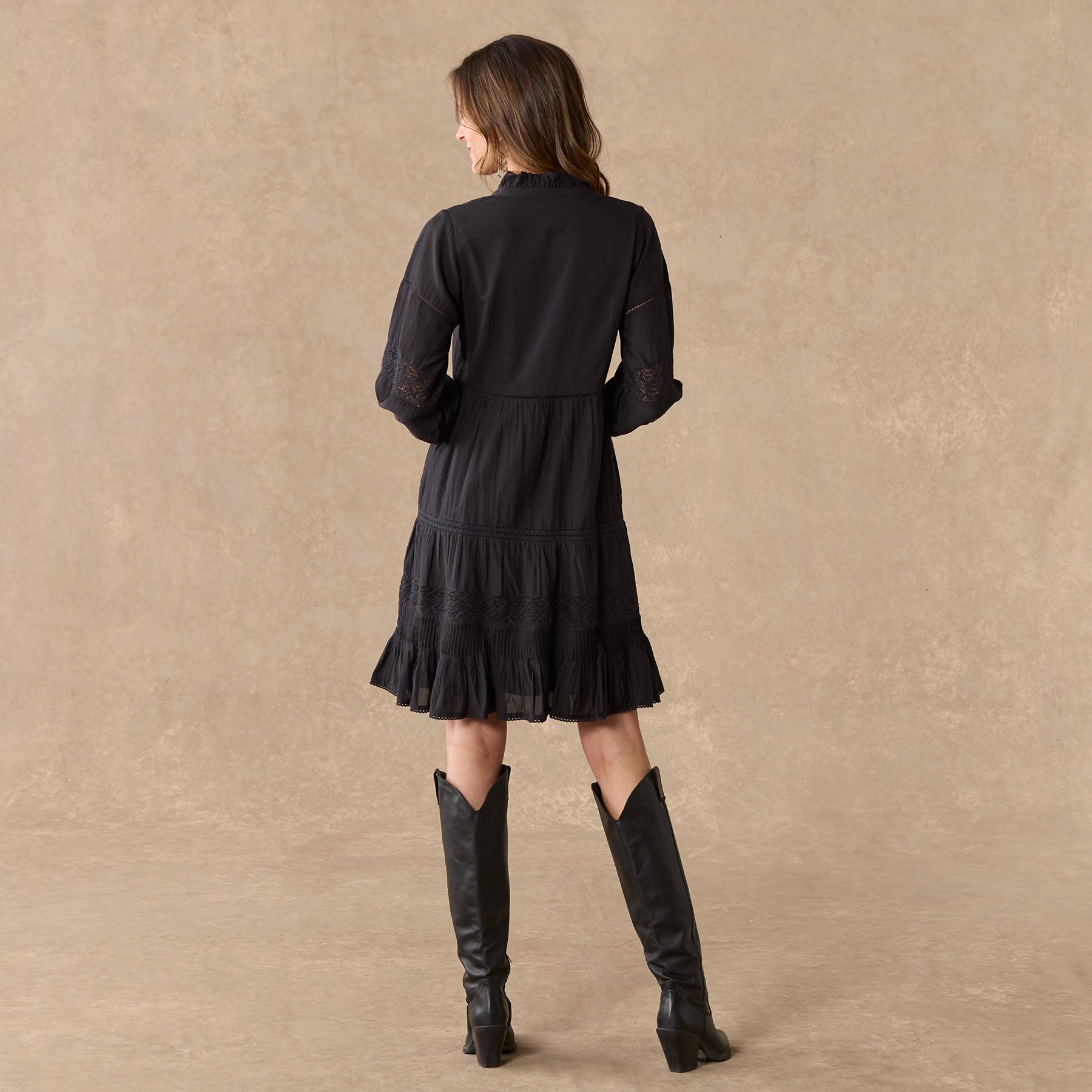 Bromlee Ruffle Dress, Petite