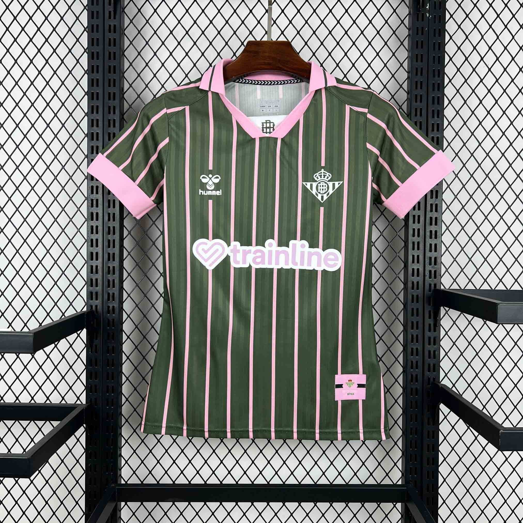 Real Betis Women's Pre-match Custom Football Jersey 2025/26