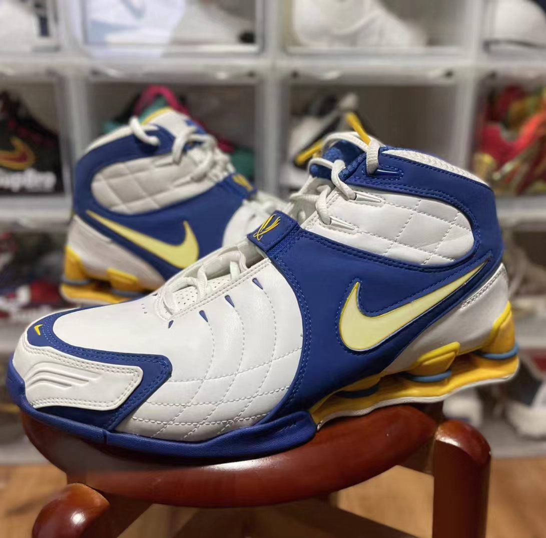 Nike Shox VC 5 White Blue Yellow