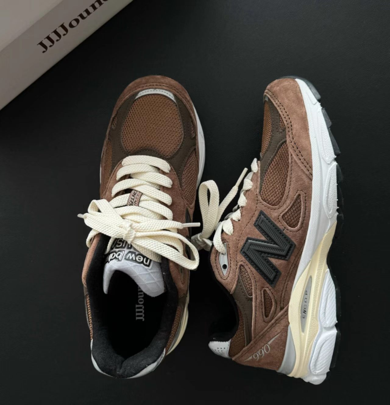 JJJJound x New Balance 990v3 Brown
