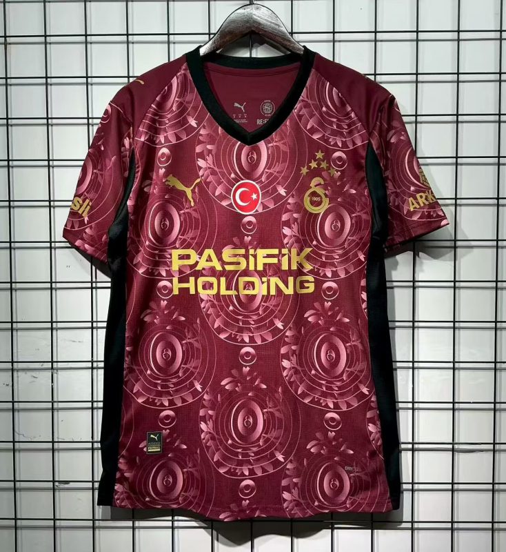 Galatasaray Third Away Football Jersey Custom Shirt 2025/26 - With Sponsors