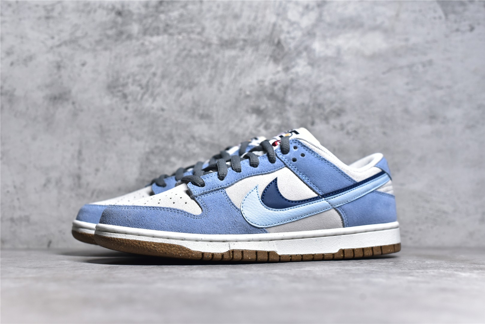 GS NIKE DUNK LOW SE 85 DOUBLE SWOOSH SAIL BLUE DO9457-119