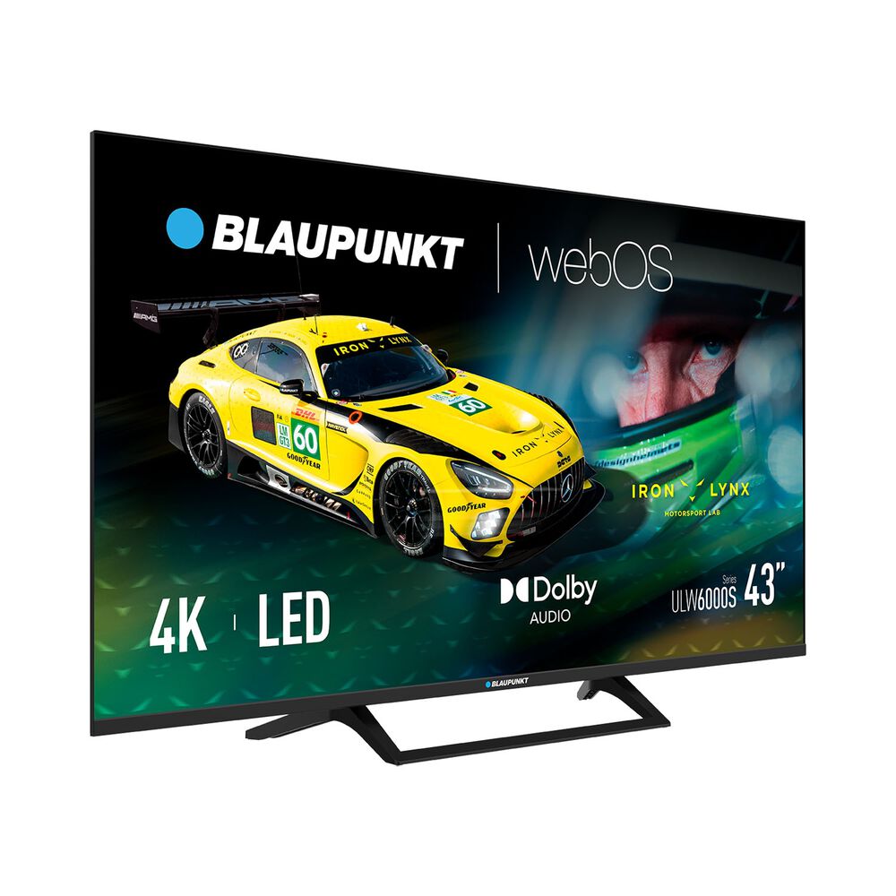 BLAUPUNKT Telewizor 43” Blaupunkt 43ULW6000S, Smart TV WebOS, D-LED, 4K UHD, bezramkowy