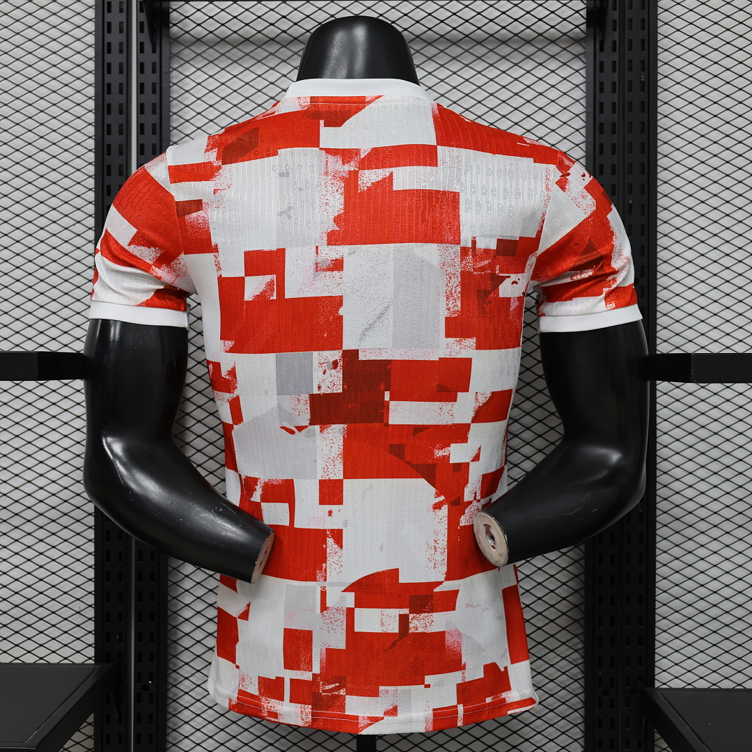 World Cup 2026 Croatia Soccer Jersey Red Special Edition Shirt - Player Version