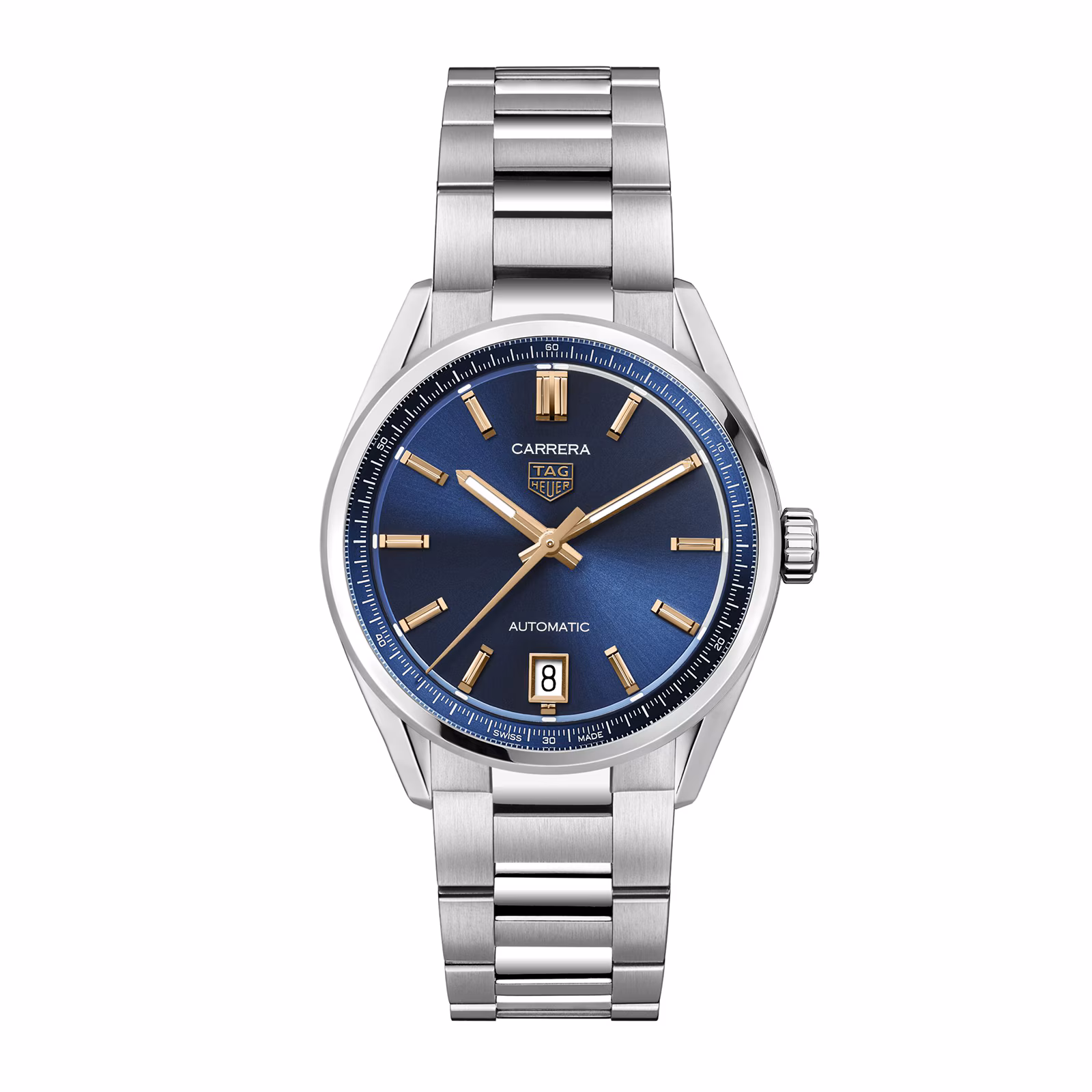 [2026 Mirror Grade]TAG Heuer Carrera Date 36mm Unisex Watch Deep Blue WBN2311.BA0001