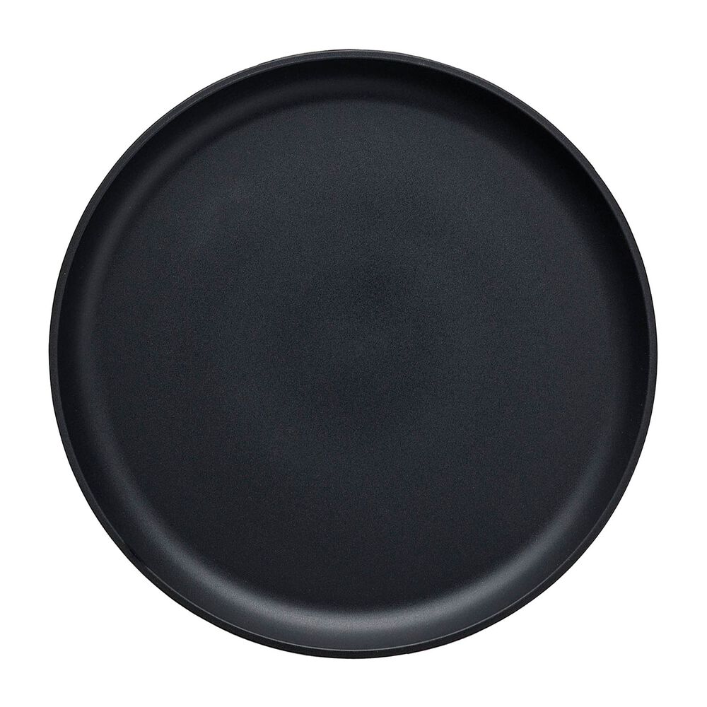 MG HOME Zestaw obiadowy z kamionki na 6 osób MG Home Artena Black, 18 elementów, czarny
